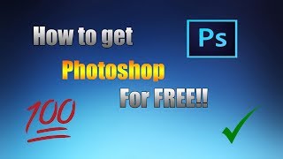 How To Get Photoshop CS6 For Free Windows 10 Tutorial 2017 [upl. by Riba266]