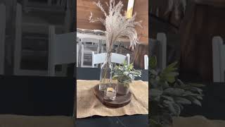 Pampas grass wedding centerpiece [upl. by Elodea]