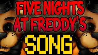 FIVE NIGHTS AT FREDDYS SONG Its Me FNAF LYRIC VIDEO [upl. by Erodasi]