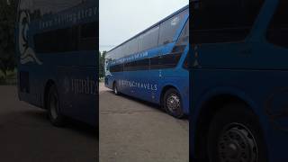 Heritage Travels Premium Sleeper bus higer buslover travel shorts shortvideos [upl. by Remark]