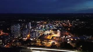 Basingstoke  relaxing flight at night [upl. by Kidd482]