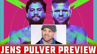 UFC Vegas 88 and Hollywood Fight Nights Boxing Preview w Jens Pulver [upl. by Milt]