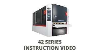 Timesavers 42 RB series machine operating instruction video [upl. by Eimia]