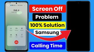 Screen Off During Call Problem Samsung Mobile  Samsung Proximity Sensor Not Working  Screen On Off [upl. by Atekihc]