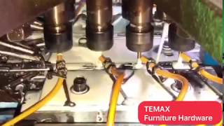 TEMAX Furniture hardware Soft closing hinge factory [upl. by Aguste]