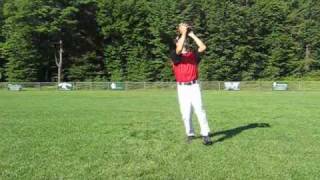 outfield catching and throwing basicswmv [upl. by Mireille]