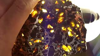 Admire pallasite meteorite  250g  part 2 [upl. by Ecnatsnok]