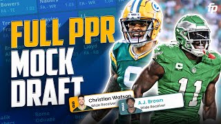 2024 Fantasy Football Mock Draft  PPR Expert Picks [upl. by Profant932]