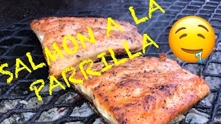 SALMON 🍣 A LA PARRILLA ESTILO LA CAPITAL [upl. by Seugirdor]