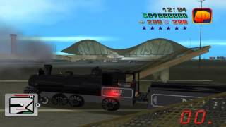 GTA Vice City  BTTF Mod  No 131 Locomotive 02e R2 [upl. by Fira]