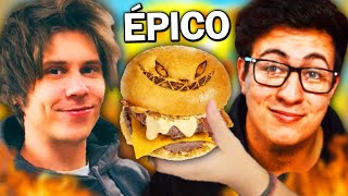 Intenté Hacer la Hamburguesa de Rubius [upl. by Sidwell431]