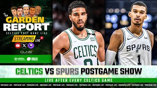 LIVE Celtics vs Spurs Postgame Show  Garden Report [upl. by Norword]