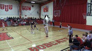 Hemingford Boys Basketball vs Sioux County 12324 [upl. by Ylsew]