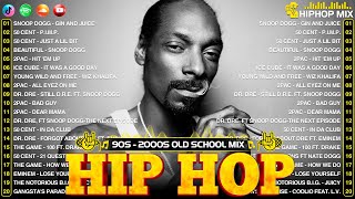 90S RAP HIPHOP MIX ☠️☠️☠️ 50 Cent Snoop Dogg Notorious B I G Dr Dre2Pac DMX Lil Jon and more [upl. by Ahtanoj]