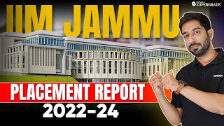 IIM Jammu Placement Report 202224💰💸 MBA Placement in 2024  IIM Placements amp Packages [upl. by Odin]