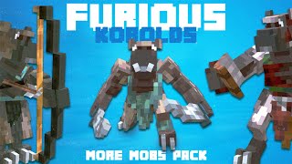 MythicMobs Furious Kobolds  Custom mobs for Minecraft [upl. by Sidnee]