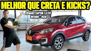 MAIS BARATO QUE SANDERO e CONFIÁVEL MAS NINGUÉM QUER RENAULT CAPTUR 16 CVT Avaliação [upl. by Inaniel]