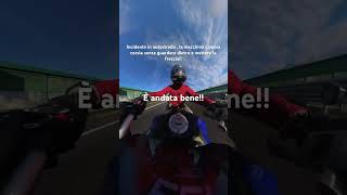 ⚠️incidente in autostrada macchina taglia strada a moto incidente motorcycle moto viralvideo [upl. by Dronel869]