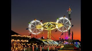 Sky Wheel Erie County Fair Hamburg NY 2019 Set Up amp Operating Video [upl. by Dorsy]