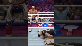 The Cross Rhodes on table wwe [upl. by Tanner708]