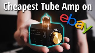 Nobsound NS02E Tube Headphone Amplifier  REVIEW [upl. by Joleen]