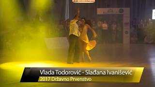 Vlada Todorović  Slađana Ivanišević  Revijalni VIP nastup  Rumba [upl. by Huckaby]