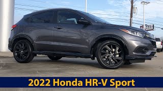 2022 Honda HRV Sport  Tour And Test Drive [upl. by Gnues809]