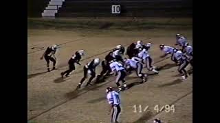 1994 Football Hollis Vs Sayre  Sayre 27  16 [upl. by Asteria816]