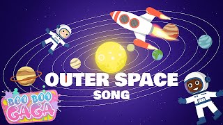 Exploring Outer Space  Solar System amp Planets Song for Kids by Boo Boo Gaga booboogaga [upl. by Ainevuol]