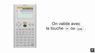 Résoudre graphiquement un système de deux équations à deux inconnues à la calculatrice  NumWorks [upl. by Nelyag]