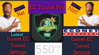 Latest 🔥 FREE Net on Econet EC Tunnel Settings [upl. by Kenna]