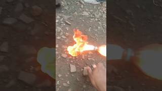 Acetylene gas explosion 💥 calcium carbide experiment Rajexperiments7411 shorts [upl. by Gustaf782]