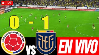 EN VIVO COLOMBIA vs ECUADOR01  POR LA FECHA 12 DE LAS ELIMINATORIAS 2026 [upl. by Fe956]