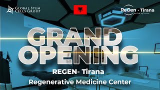 Grand Opening REGEN Tirana  Regenerative Medicine Center [upl. by Sankaran360]