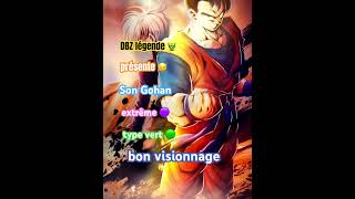 DBZ légende présente Son Gohan extrême 🟣type vert 🟢 bon visage pourtoi like 150 edit 1k ￼￼ [upl. by Berlinda]