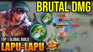 LAPULAPU BEST BUILD 2023  BUILD TOP 1 GLOBAL LAPULAPU GAMEPLAY  MOBILE LEGENDS [upl. by Rycca]