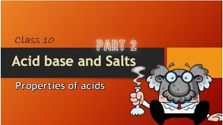 Properties of Acids  Acid Base And Salts  Class 10  NCERT  Science  Krishna Education Center [upl. by Laveen]