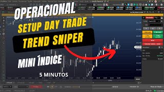 Setup Operacional Daytrade TrendSniper no 5min muito assertivo daytrade [upl. by Ayhdiv202]