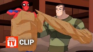 The Spectacular SpiderMan 2008  SpiderMan vs Sandman Scene S1E5 [upl. by Llenwad]