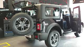 All New Mahindra Thar Top End Napoli Black  Exterior amp Interior  Road Presence amp Driving [upl. by Lomax797]