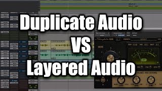 Duplicate Audio VS Layered Audio [upl. by Enenstein]