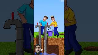 Help Steve Water the Plant and Save Tree  Minecraft Animation shortsyoutubeshorts [upl. by Sherrie585]