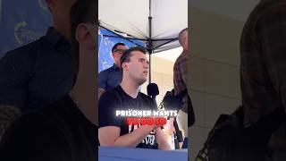 IS PRISON LABOUR modern day SLAVERY⁉️✅❌￼ charliekirk debate [upl. by Shulins]