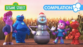 Mecha Builders Holiday  Sesame Street Episodes [upl. by Assirrak]