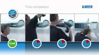 Lindab Safe Click  Time Comparison [upl. by Jasik]