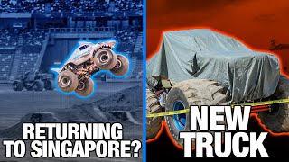 Monster Jam RETURNING to SINGAPORE New Truck Monster Truck News [upl. by Anilam]