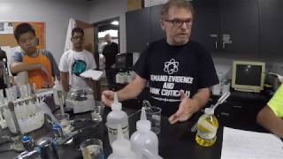 ChemDoctor Separation of Silver Chloride From Lead II Chloride [upl. by Navaj220]