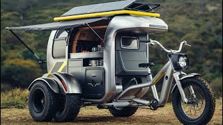 NEW KINGExploring the Ultimate 2026 Tricycle Camper – A Compact Adventure Home on Wheels [upl. by Cormac]