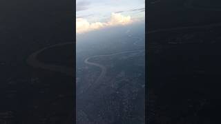 Ausblick auf die Ruhr amp das Ruhrgebiet aus dem Flugzeug ruhrgebiet ruhr flugzeug panorama [upl. by Minabe904]