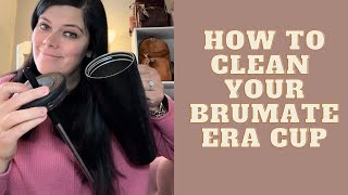 BruMate Era Cup Tutorial amp Cleaning Tips [upl. by Izak]